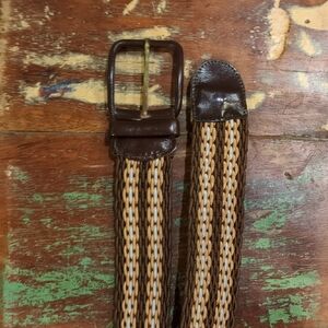Stylish Brown and Tan Men's Belt